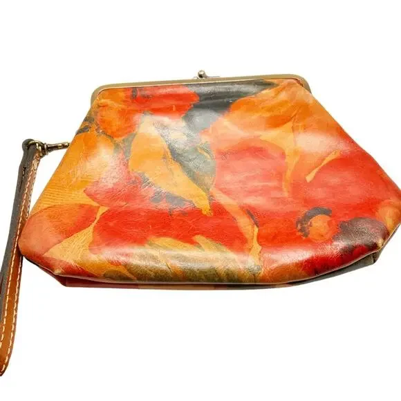 Patricia Nash Vintage Wristlet Womens Leather Savena Spring Multi Wristlet - Picture 2 of 7